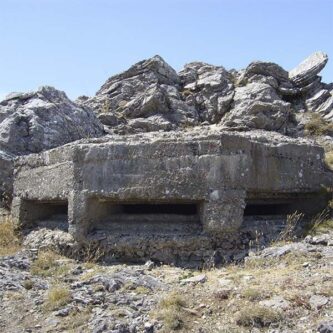 Trincheras del Pico Fontañán y Peña Muezca Trincheras del Pico Fontañán y Peña Muezca