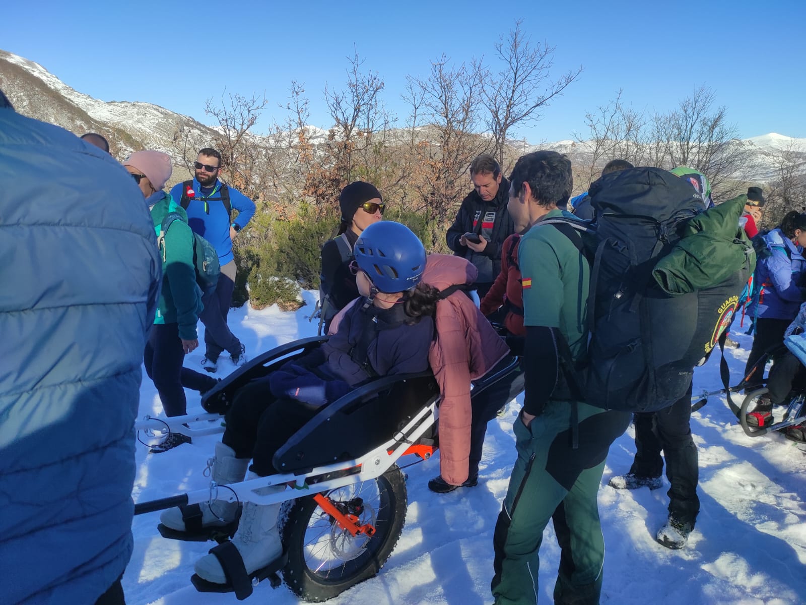 Ruta inclusiva en Pico Muezca