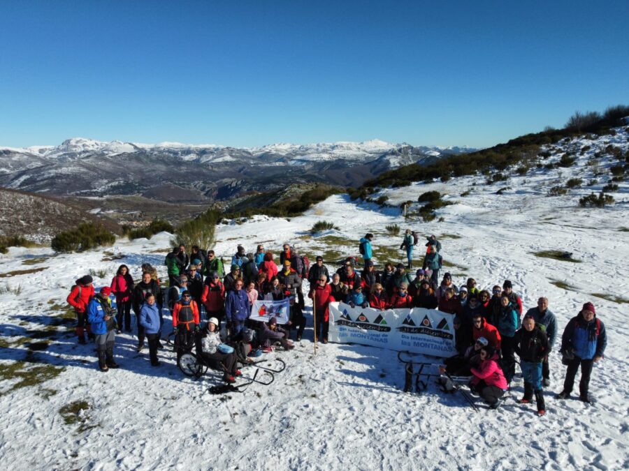 Foto grupal de la ruta
