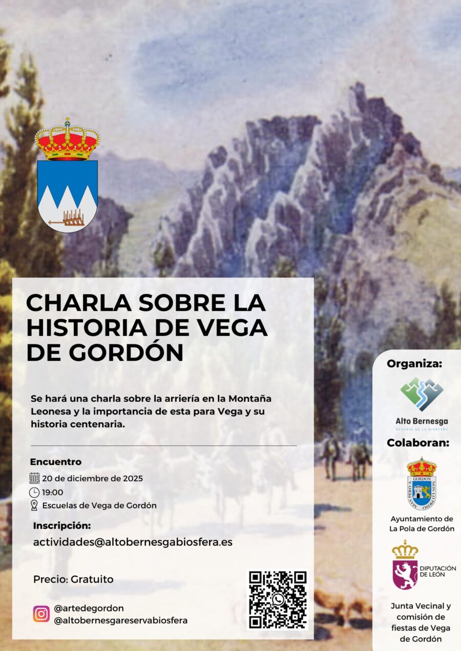 Charla sobre la historia de Vega de Gordón