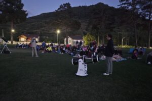 Observación de estrellas en Villamanín