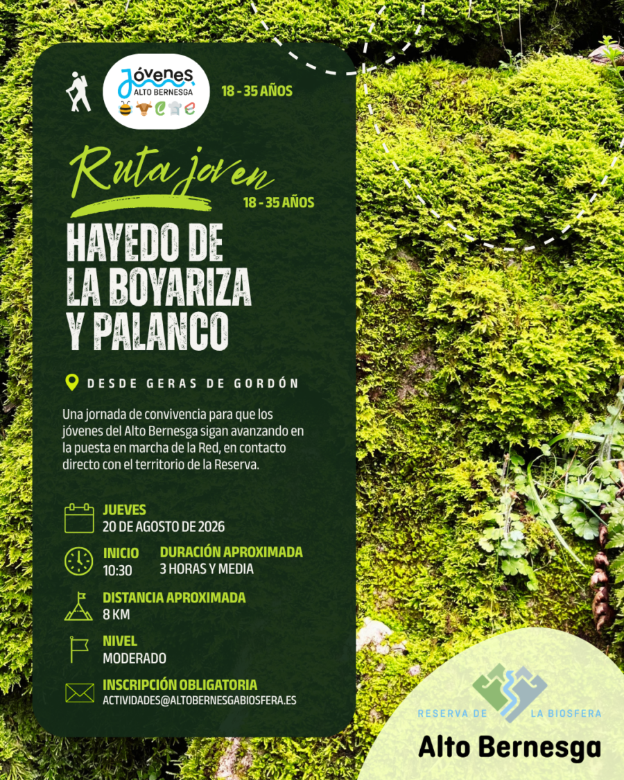 Ruta joven Boyariza